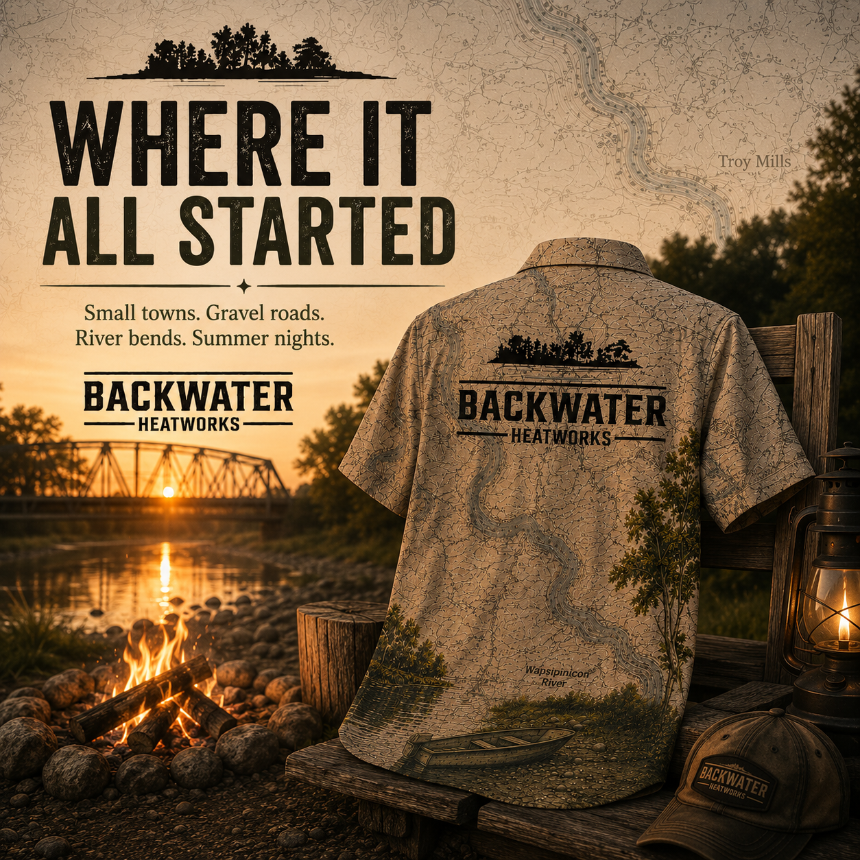 River Series Performance Shirt - Wapsipinicon River