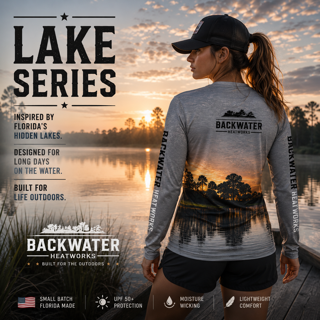 Backwater Heatworks Lake Series Performance Shirt