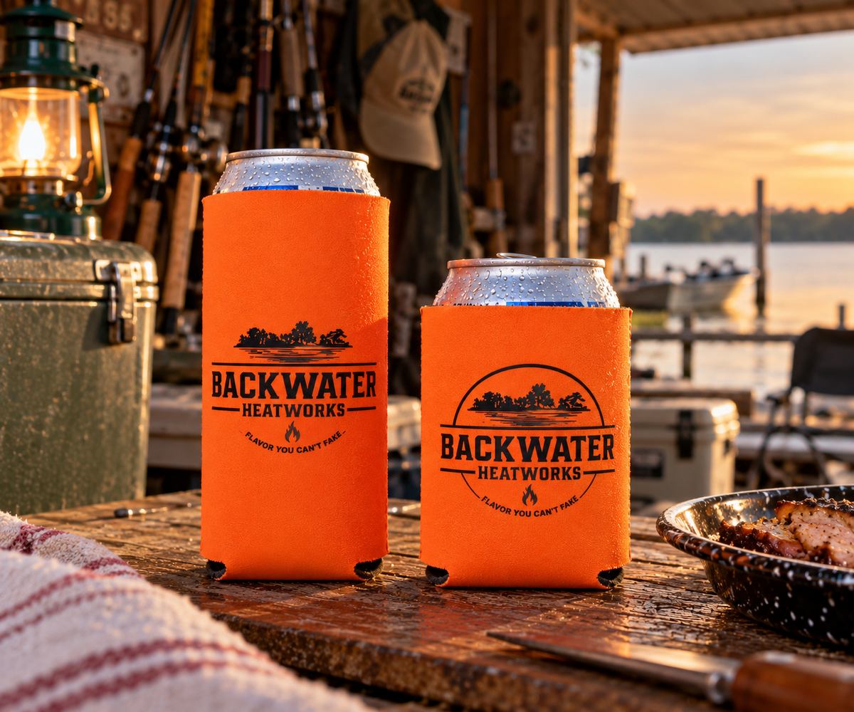 Backwater Heatworks Koozies
