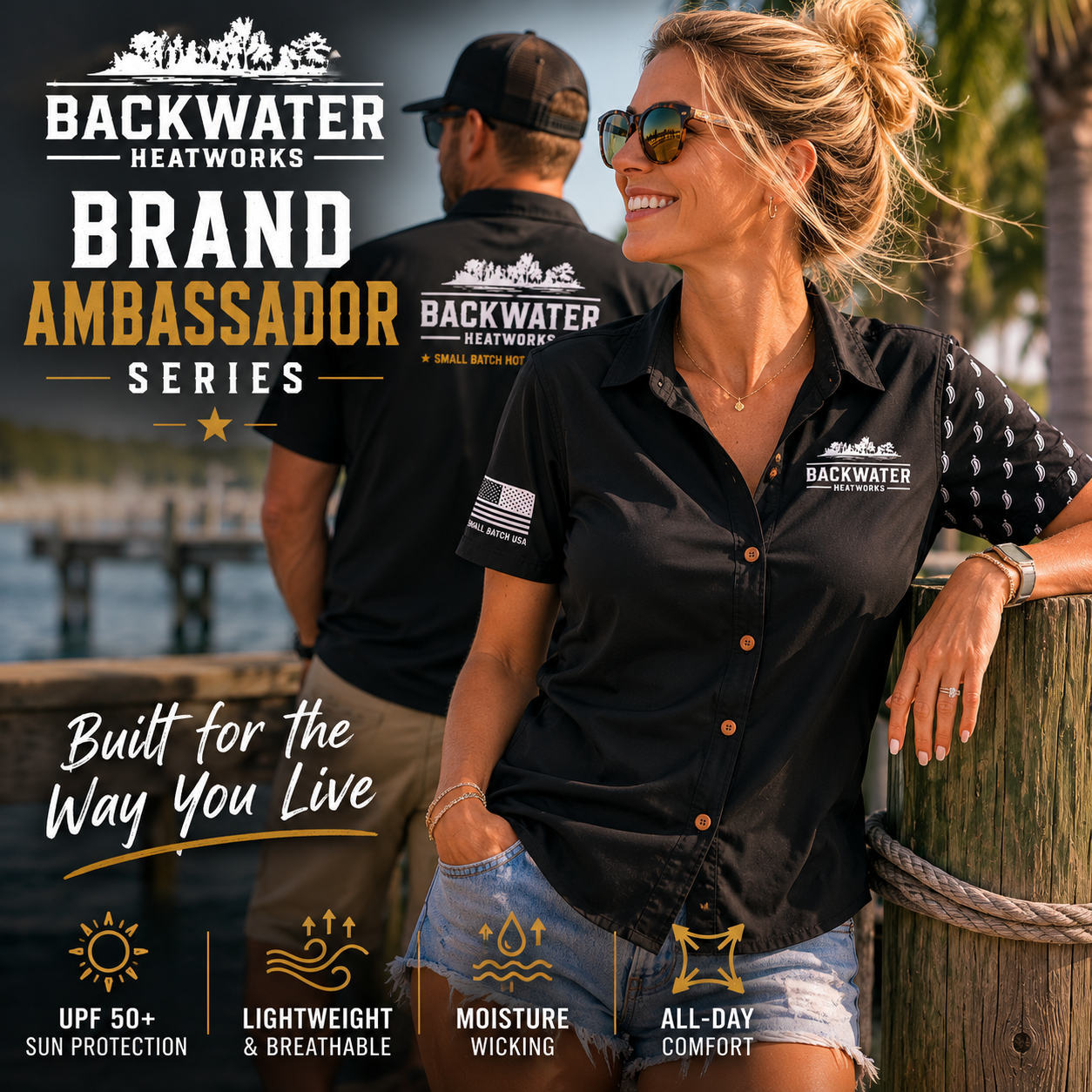 Backwater Heatworks Brand Ambassador Performance Shirt