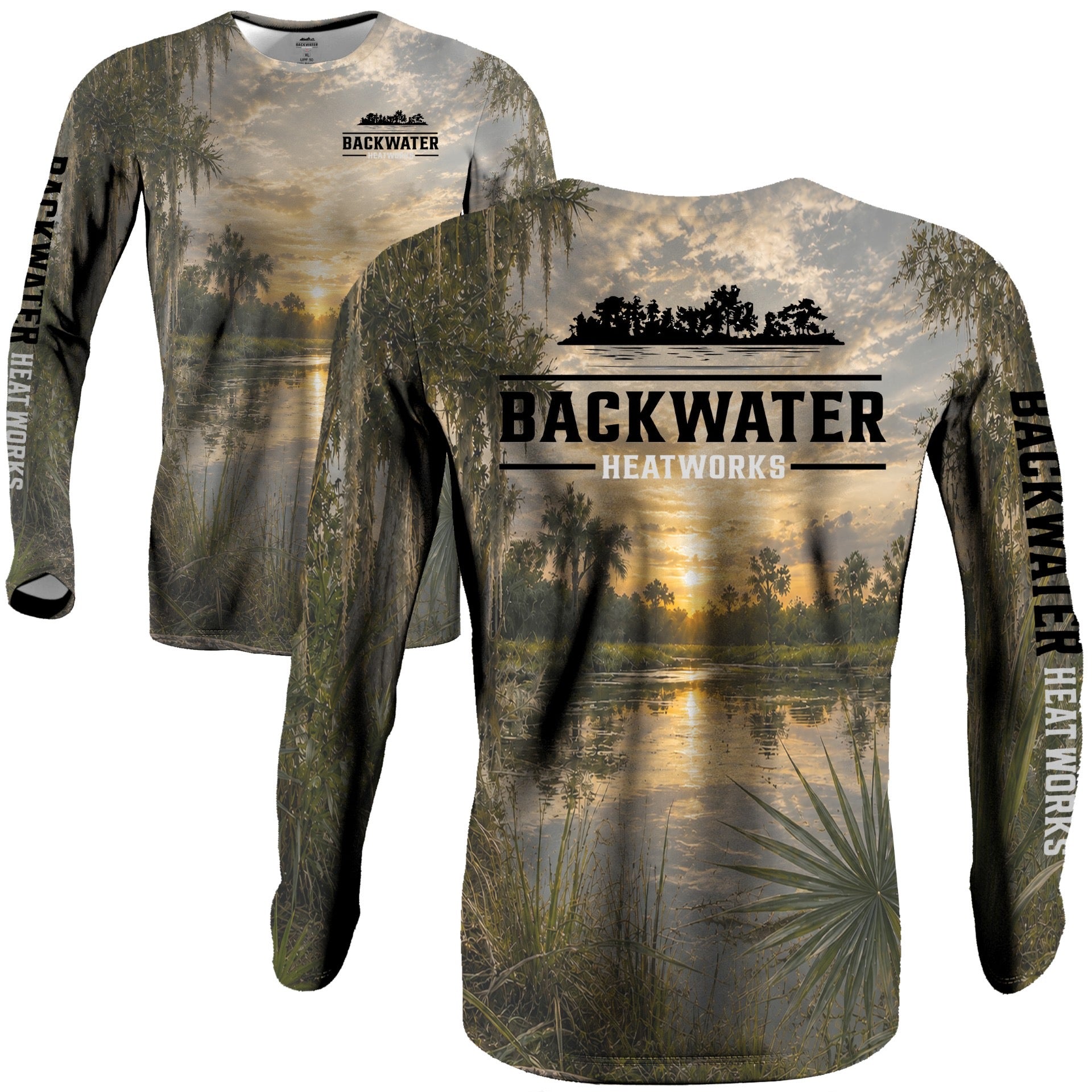 Backwater Heatworks Marsh Series Performance Shirt
