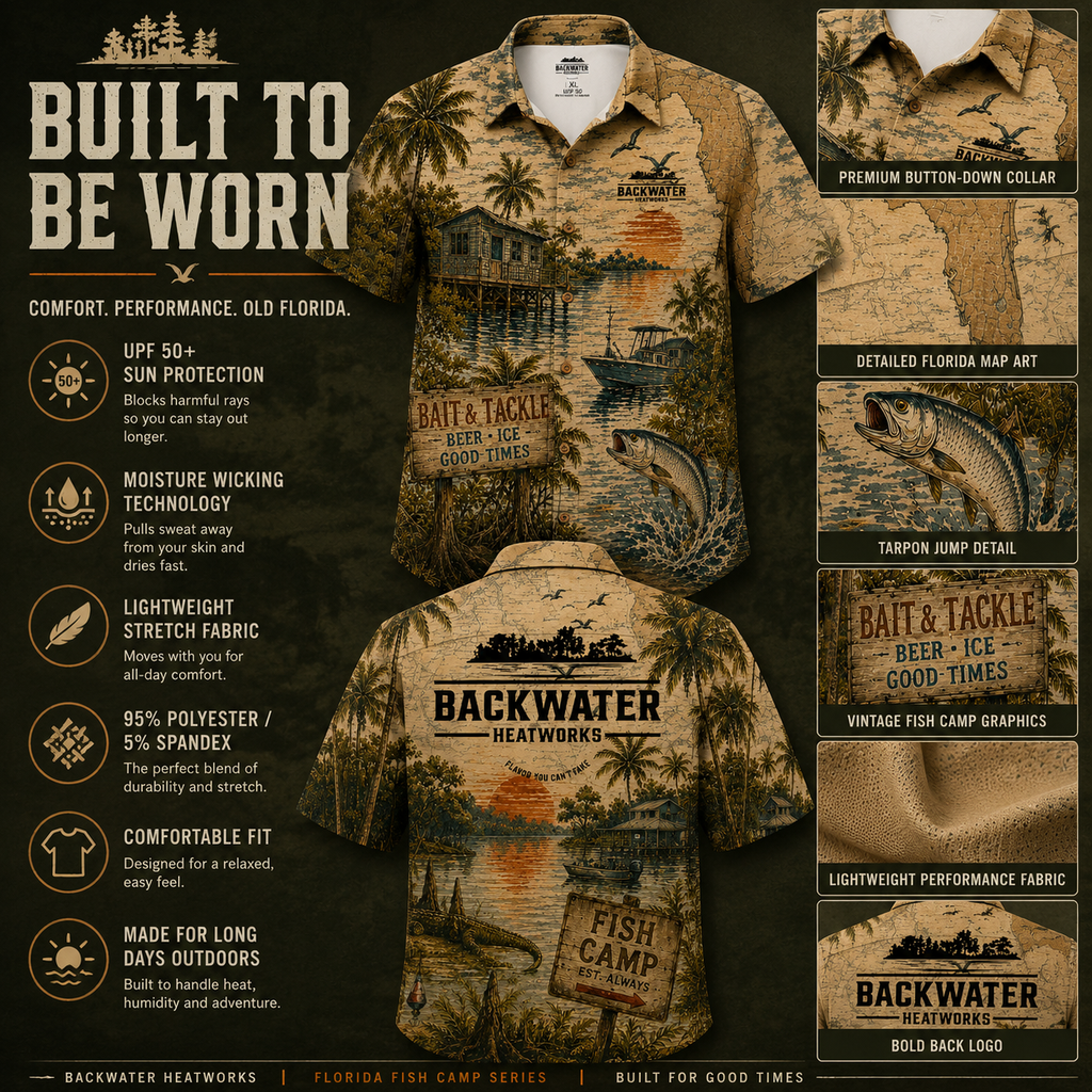 Florida Fish Camp Performance Shirt