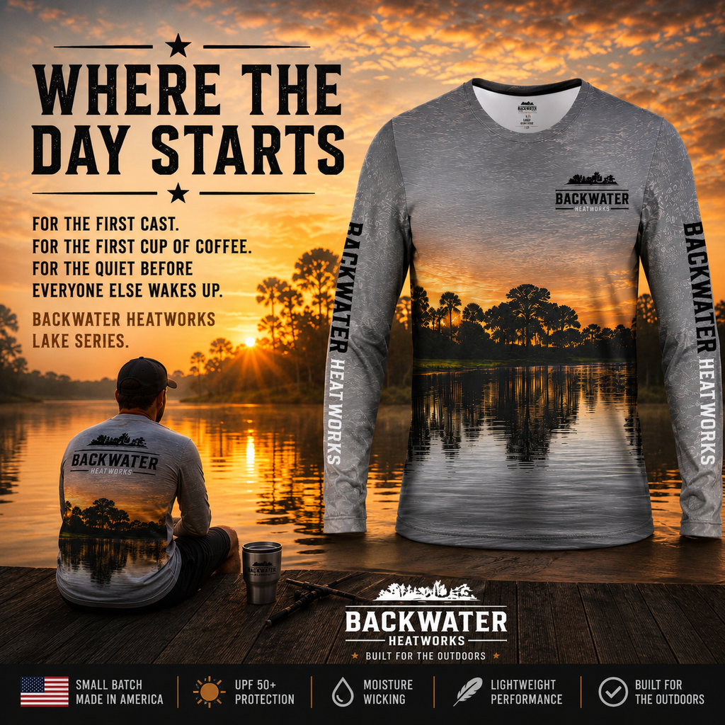 Backwater Heatworks Lake Series Performance Shirt