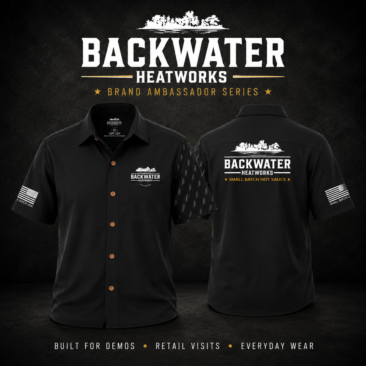 Backwater Heatworks Brand Ambassador Performance Shirt